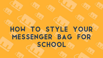 How to Style Your Messenger Bag for School