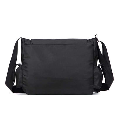 Black-Convenient-Messenger-Bag-Back