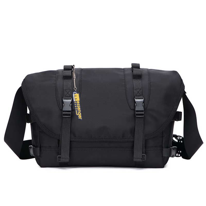 Black-Tactical-Messenger-Bag-Front