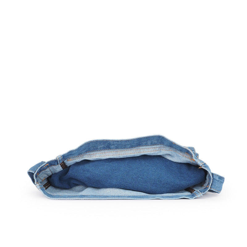 Fashion Denim Blue Mens Sling Bag Chest Bags Denim Sling Pack One Shou –  imessengerbags