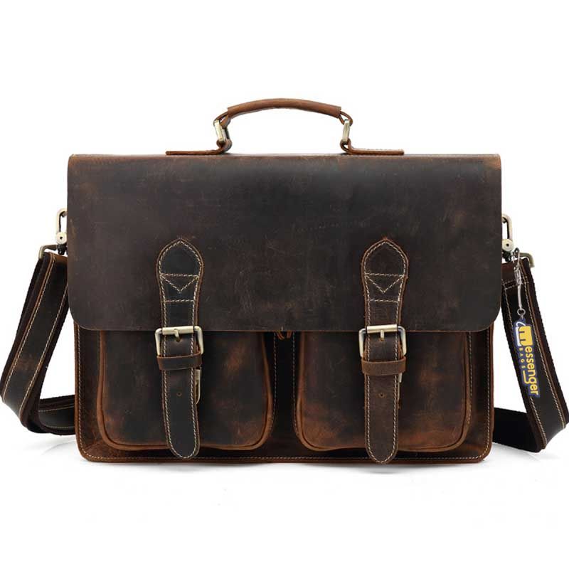 Genuine-Leather-Messenger-Bag-Front-Vintage-Color