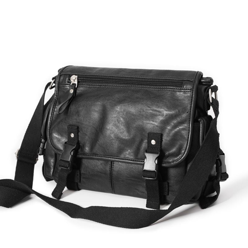 【新品、本物、当店在庫だから安心】 Imitation Leather Messenger Bag バッグ