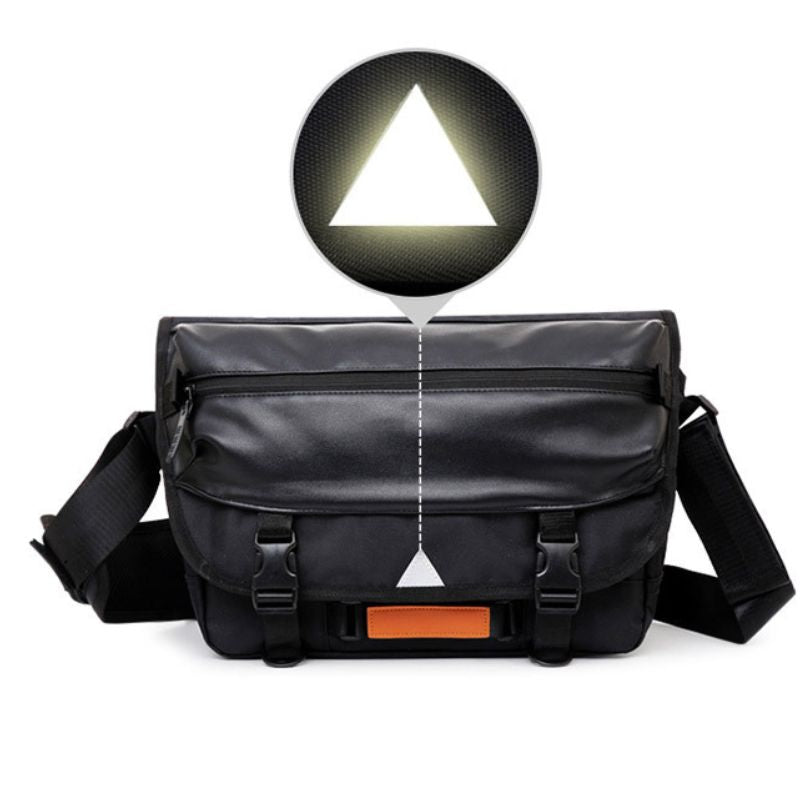 Creek angler’s device messenger bag Large Bike Messenger Bag