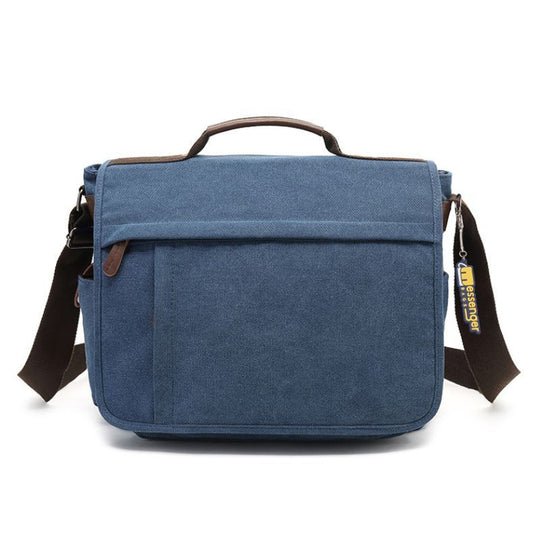 Large Canvas Messenger Bag