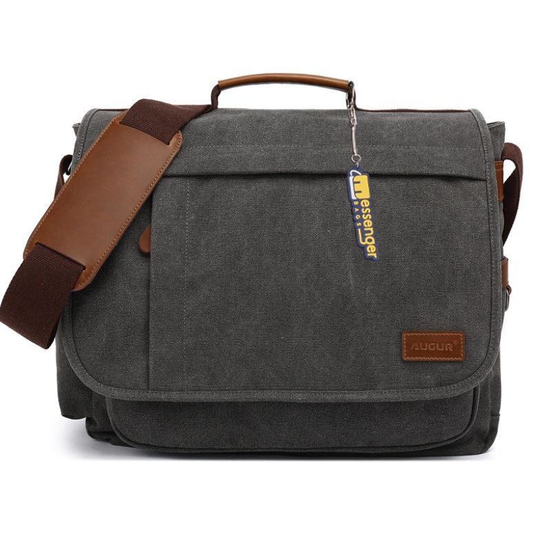 Canvas office bags for mens deals