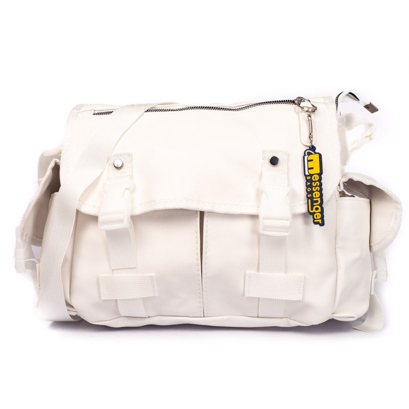 White Fashion on sale Messenger Bag