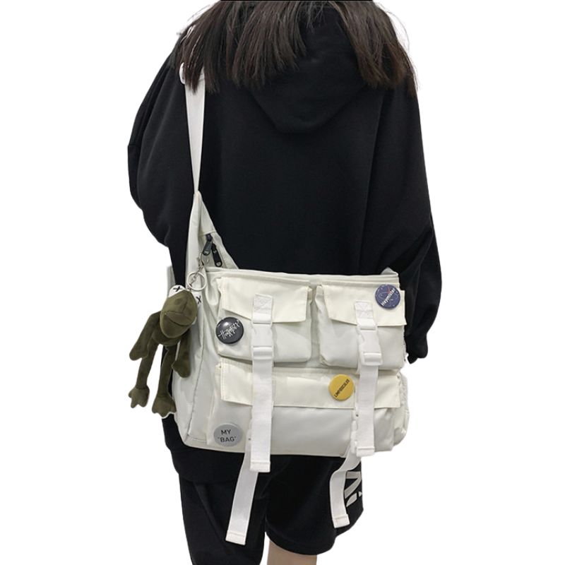 Multiple Bags Multi-Pocket Messenger Bag